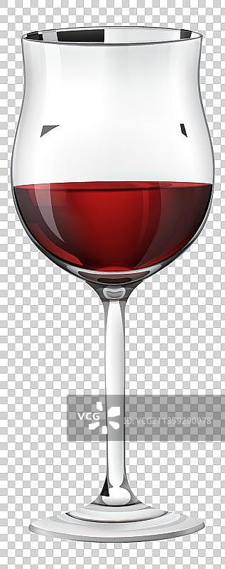 一杯红酒元素图片素材
