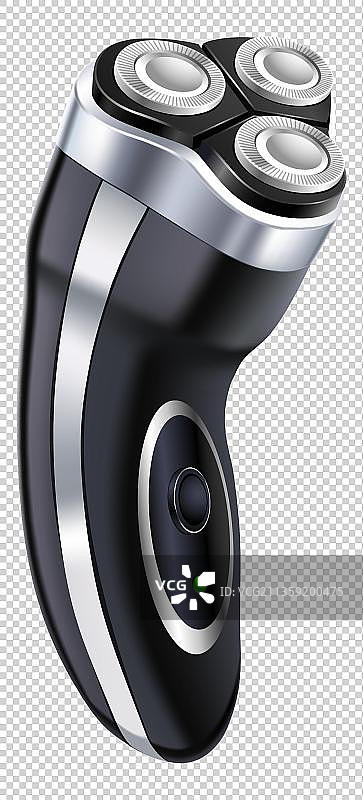 卡通自动剃须刀元素图片素材