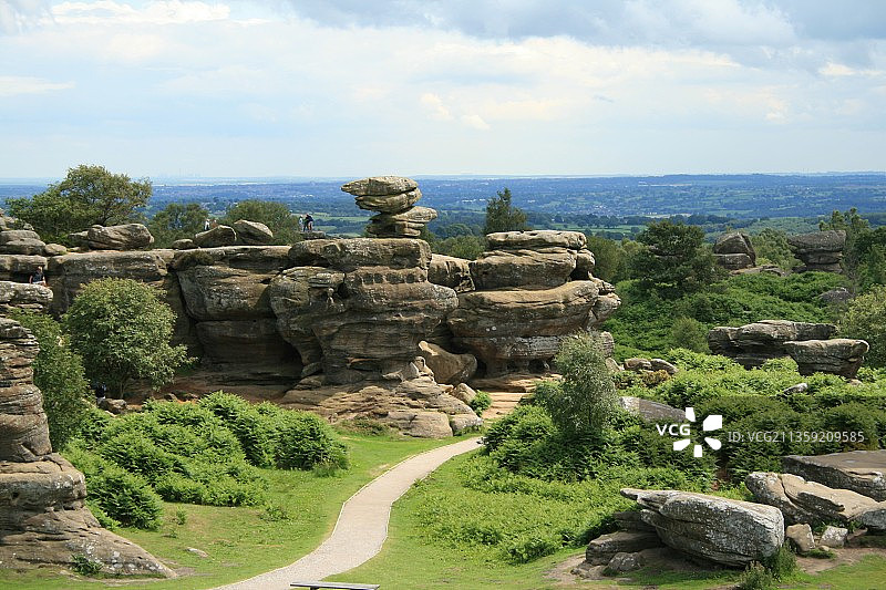 英国哈罗盖特岩石风光图片素材