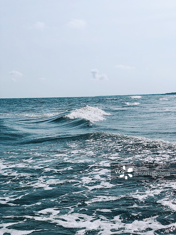 美国基洼岛海天一色风光图片素材