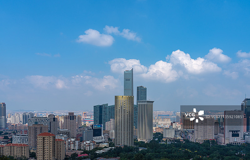 高楼林立图片素材