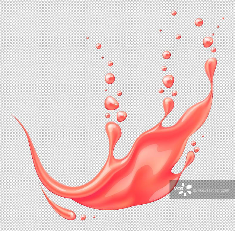 卡通鲜榨的西瓜汁元素图片素材