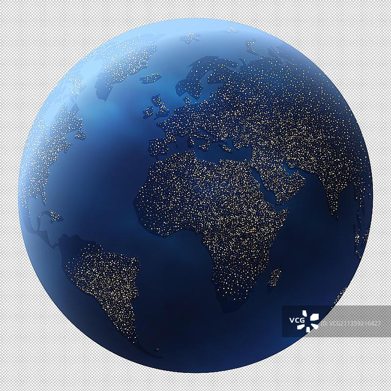 美丽的蓝色星球图片素材