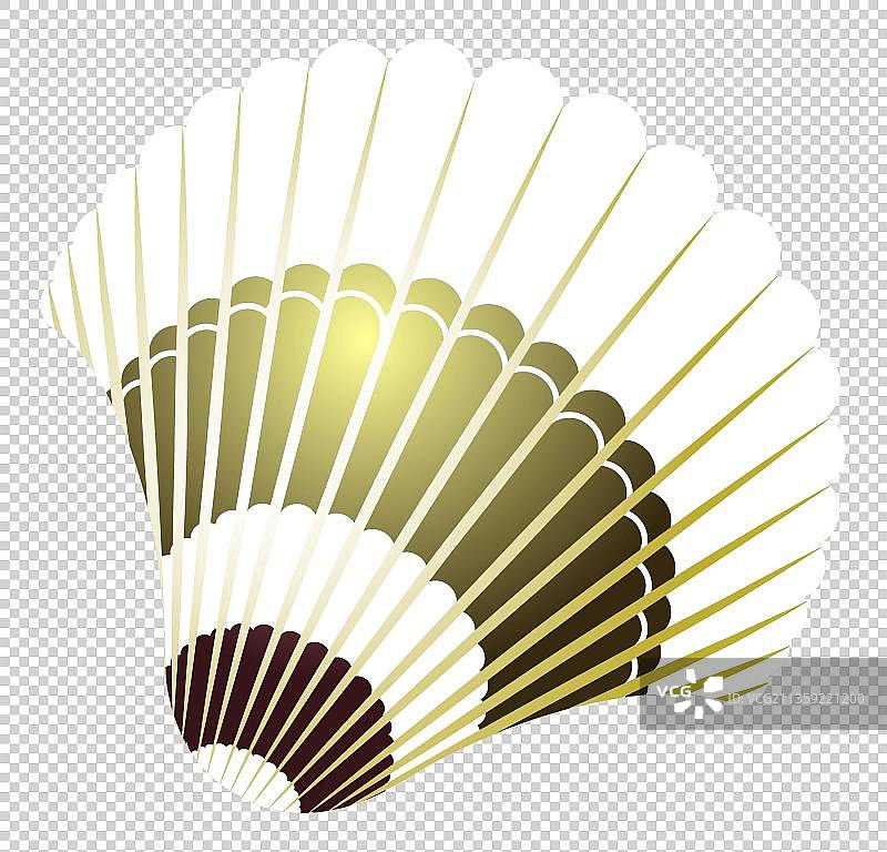 卡通扇形背景图图片素材