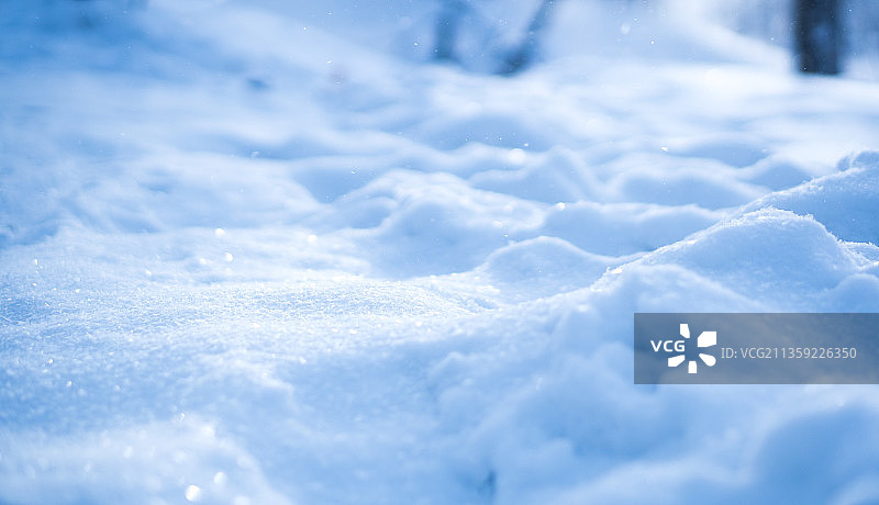 雪原特写图片素材