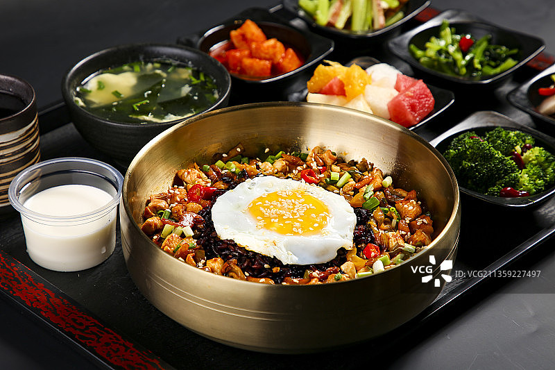 石锅拌饭图片素材