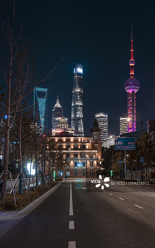 上海北外滩风光图片素材