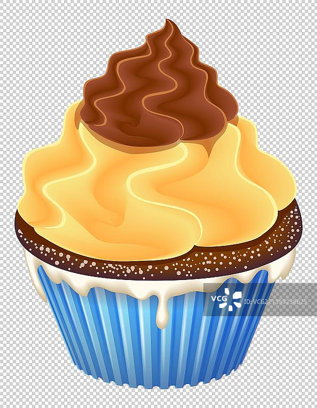 双色巧克力蛋糕图片素材