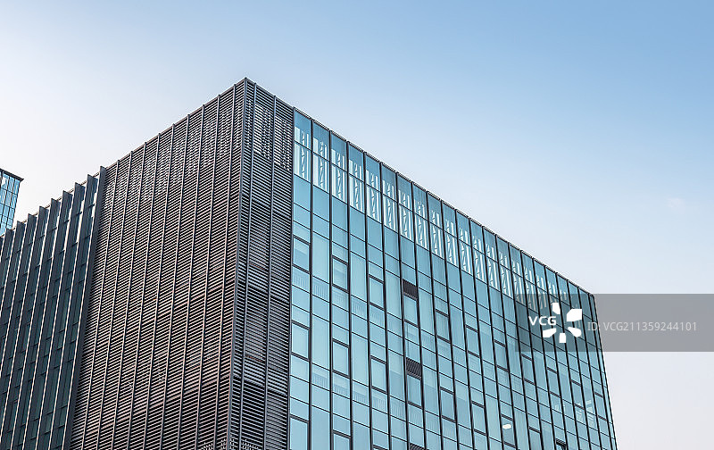 现代城市玻璃建筑高楼大厦图片素材