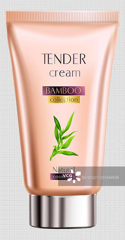 管状美妆用品包装图片素材