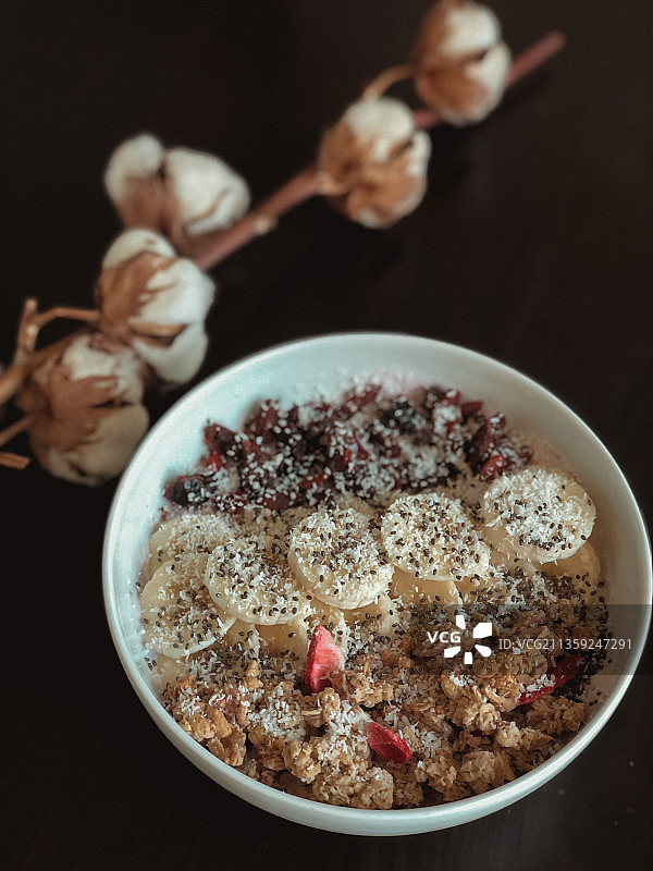 捷克共和国布尔诺餐桌上的早餐高角度视图图片素材