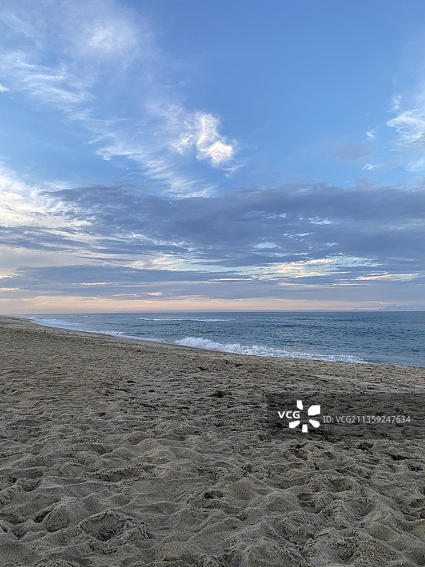 美国科基纳海滩美景图片素材