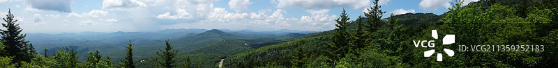 美国祖父山景观全景图片素材