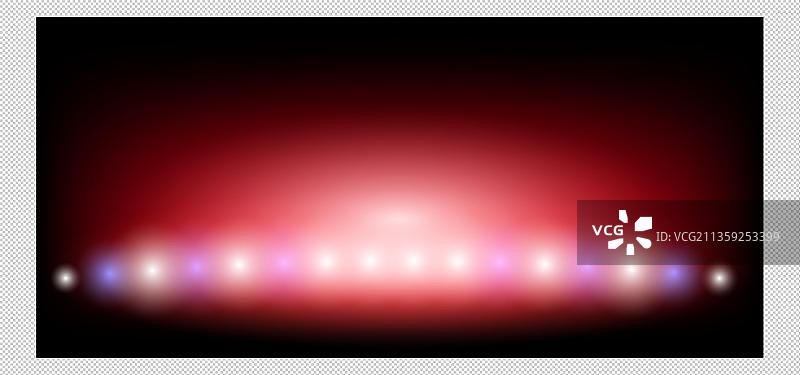 红色霓虹灯灯带光晕彩色灯光图片素材