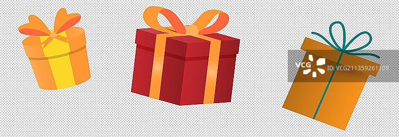 圣诞节礼物元素图片素材