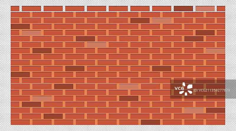 红色砖瓦元素图片素材