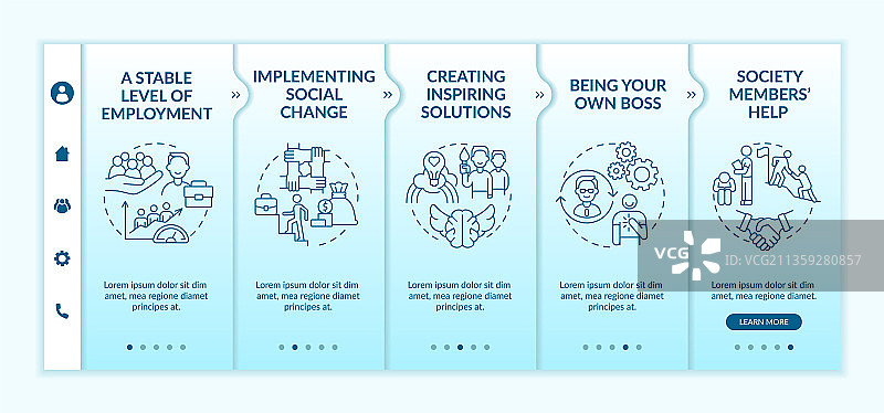 社会企业家精神的益处图片素材