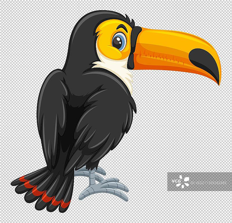 一只黑色的乌鸦元素图片素材