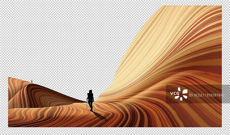 无边沙漠背景图图片素材