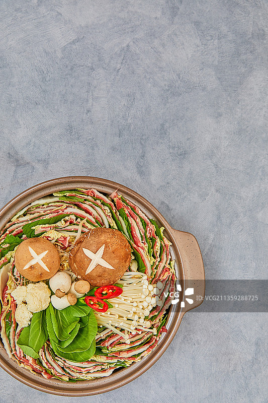 千层涮涮锅、涮涮锅、食物、套餐、烹饪、食材图片素材