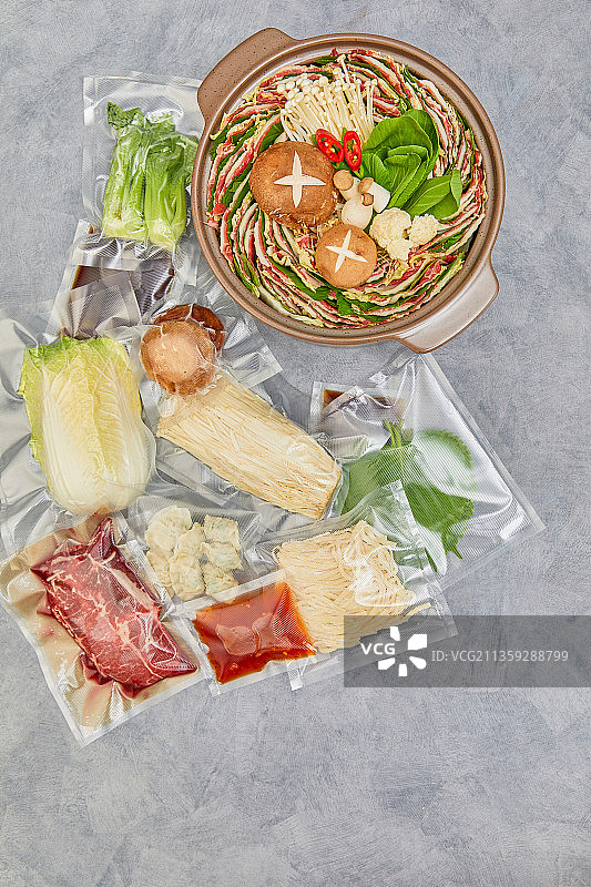 千层涮涮锅、涮涮锅、食物、套餐、烹饪、食材图片素材