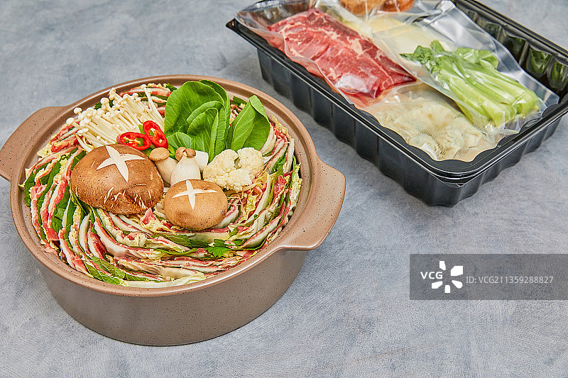 千层涮涮锅、涮涮锅、食物、套餐、烹饪、食材图片素材