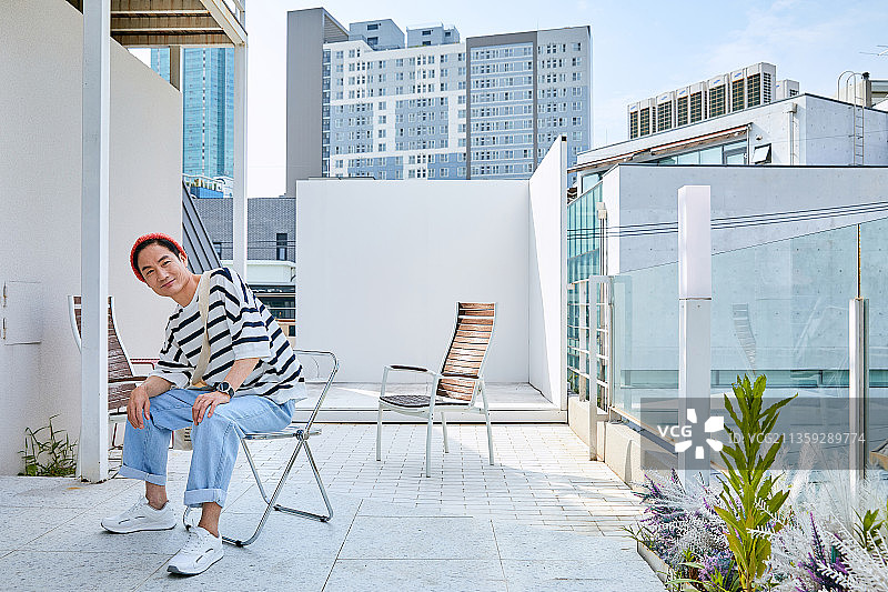 时尚中年男人图片素材