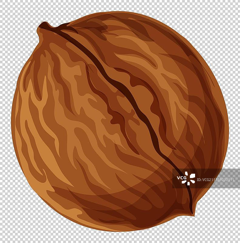 卡通核桃坚果免抠元素图片素材
