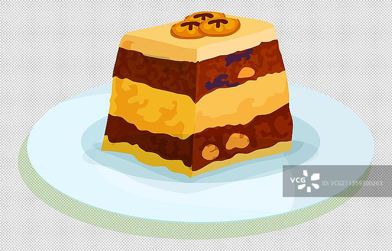 一盘红枣发糕元素图片素材