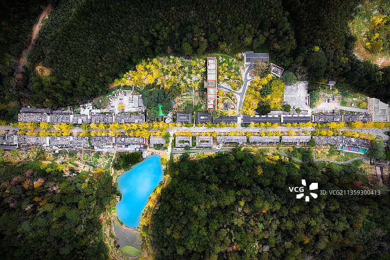 南方秋色 南雄帽子峰图片素材