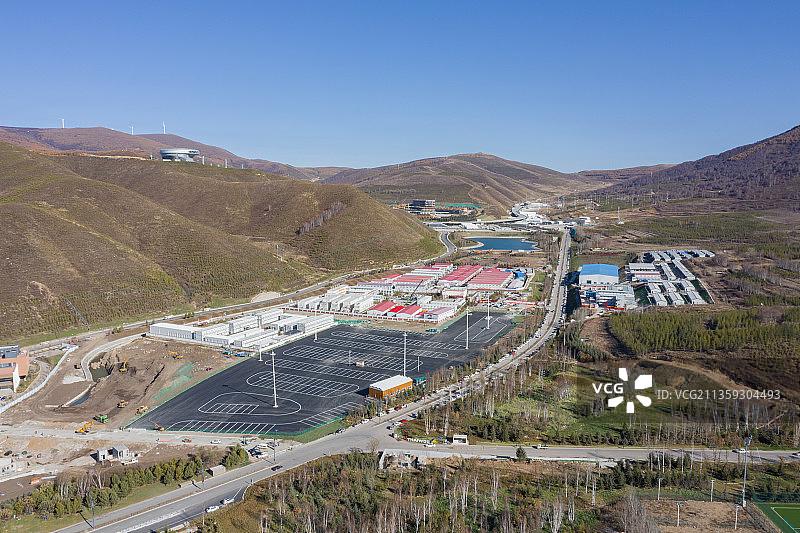 张家口崇礼太子城冬奥会体育场馆图片素材