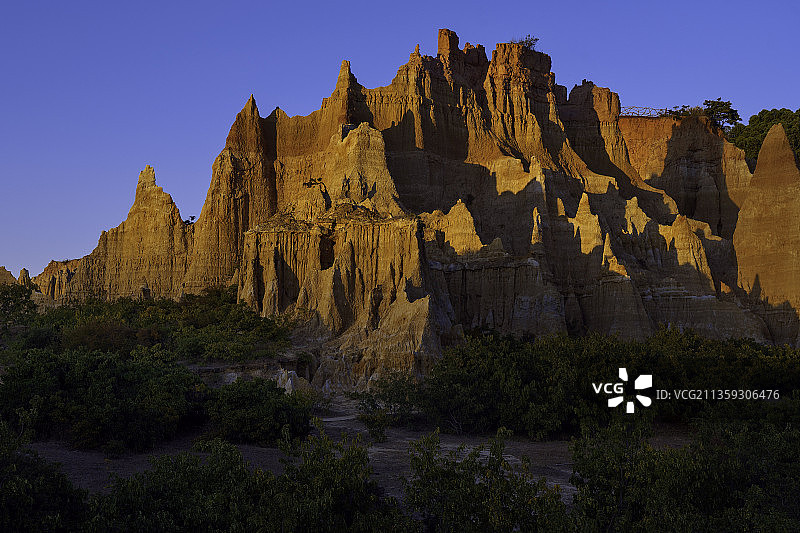 暮色浪巴铺图片素材