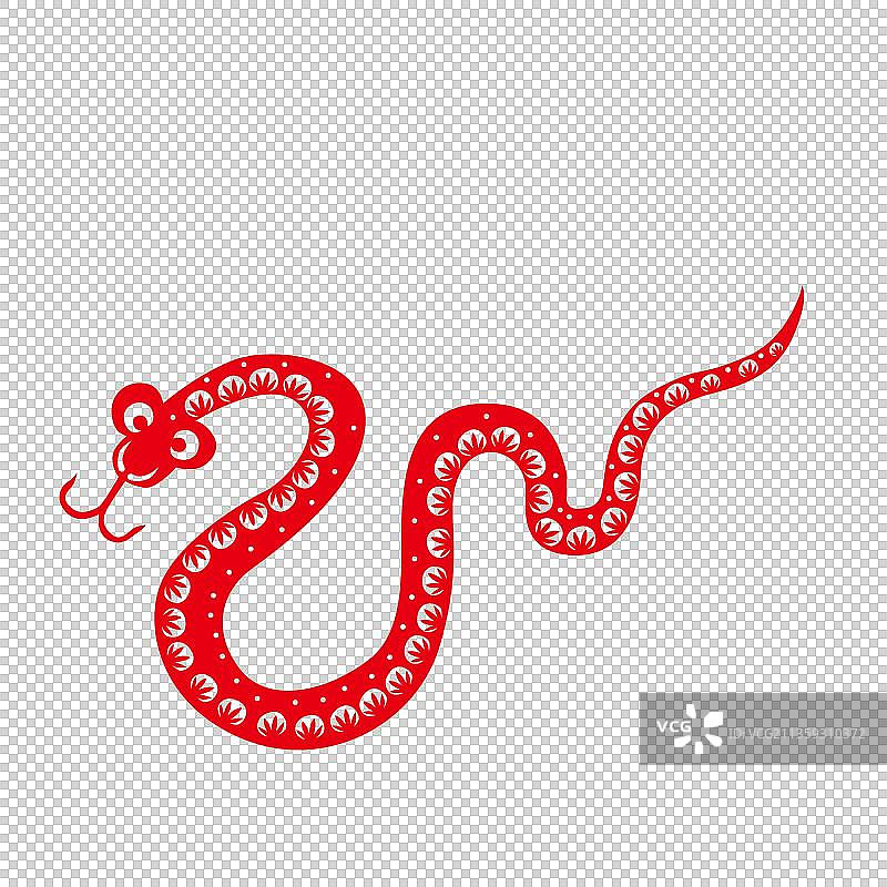 插画蛇图片素材