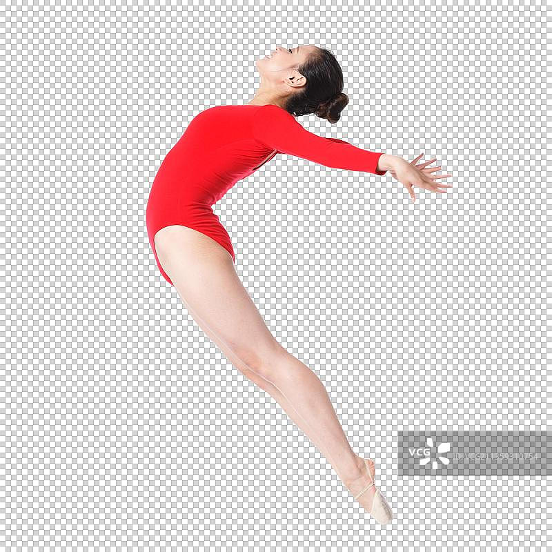 体操女运动员图片素材