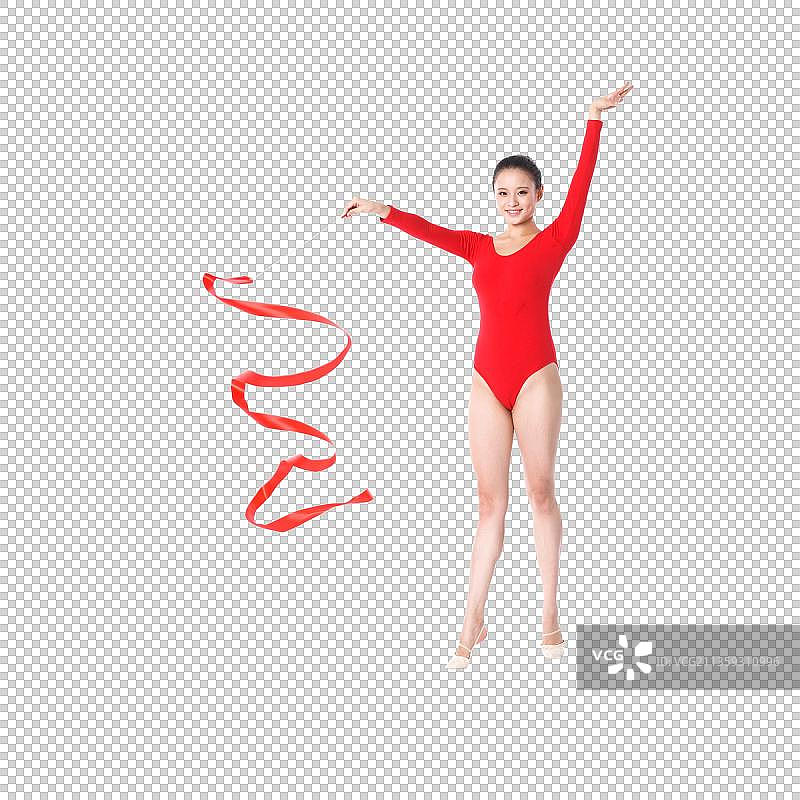 体操女运动员图片素材