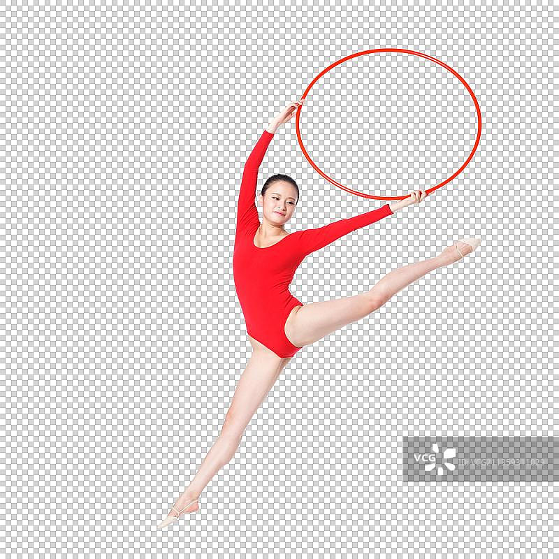 体操女运动员图片素材