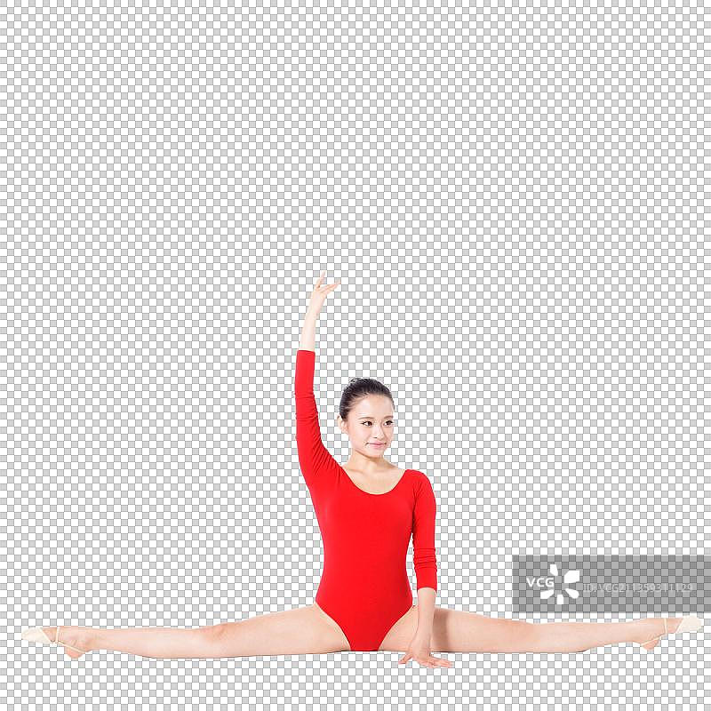 体操女运动员图片素材