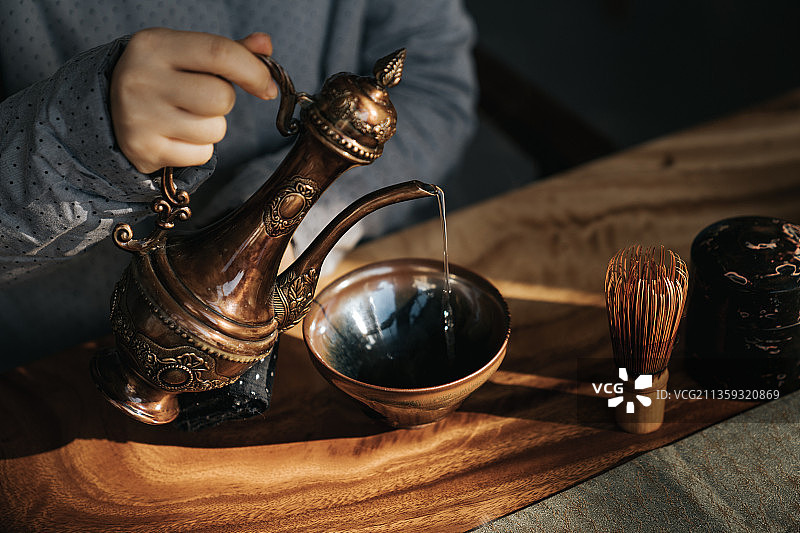 宋代点茶图片素材