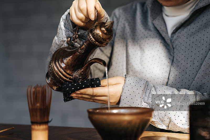 宋代点茶图片素材