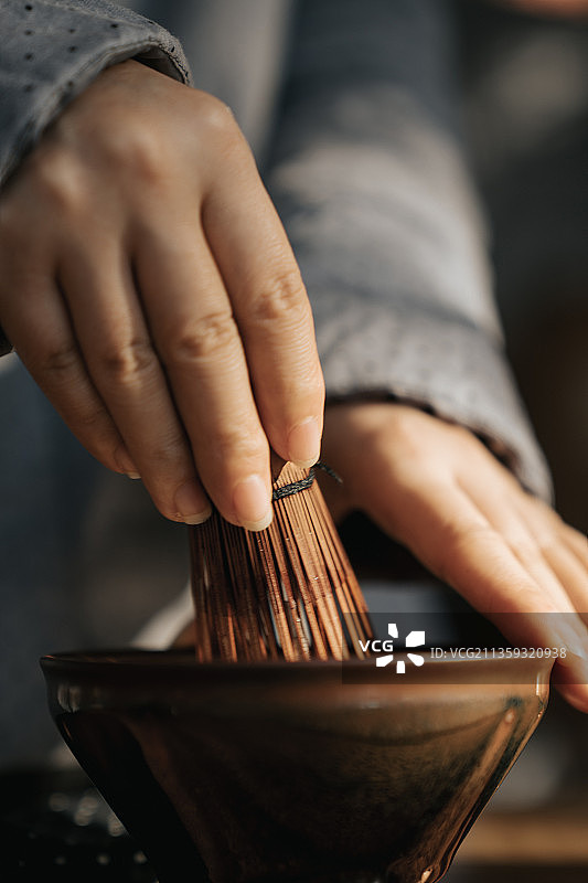 宋代点茶图片素材