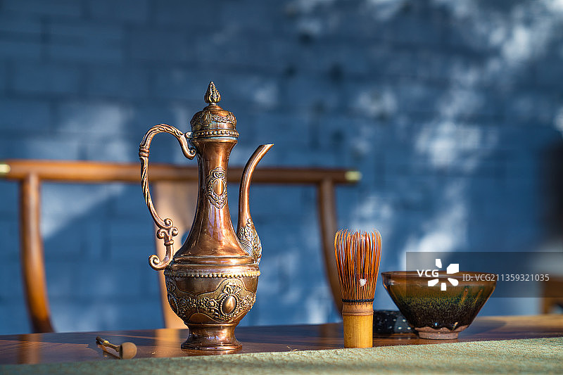 宋代点茶图片素材