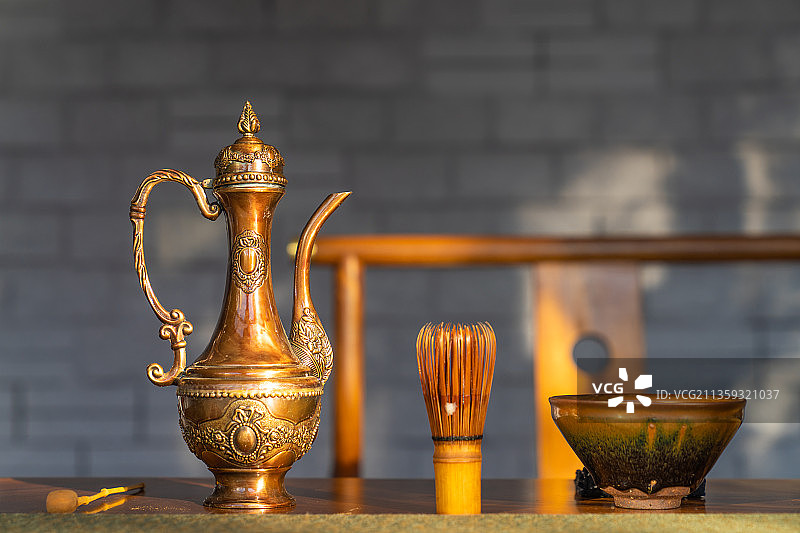 宋代点茶图片素材