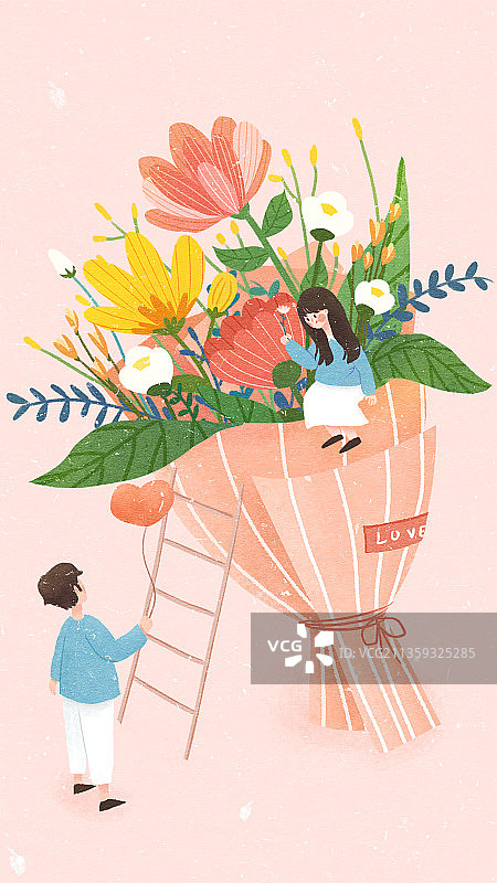 情人节花束图片素材