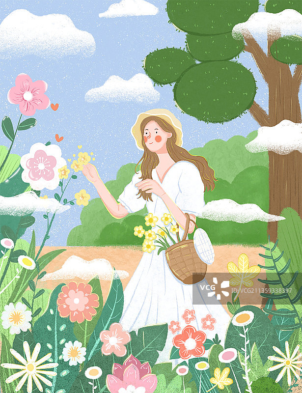 扁平插画图片素材