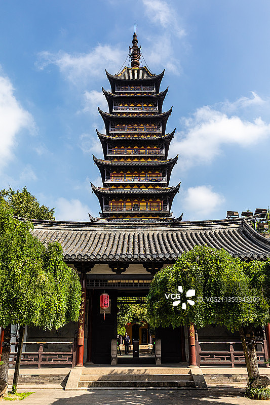 江苏苏州常熟方塔园图片素材