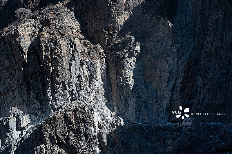 303省道风光图片素材