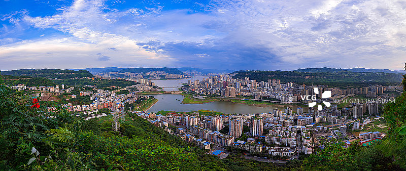 重庆万州天生城城市风光图片素材