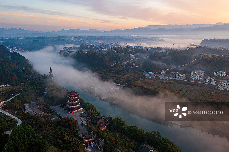 佛教圣地——湖北来凤县仙佛寺图片素材