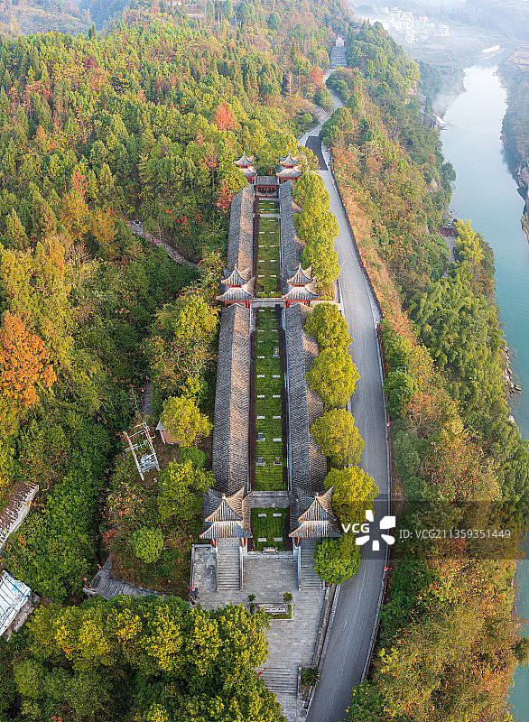 佛教圣地——湖北来凤县仙佛寺图片素材