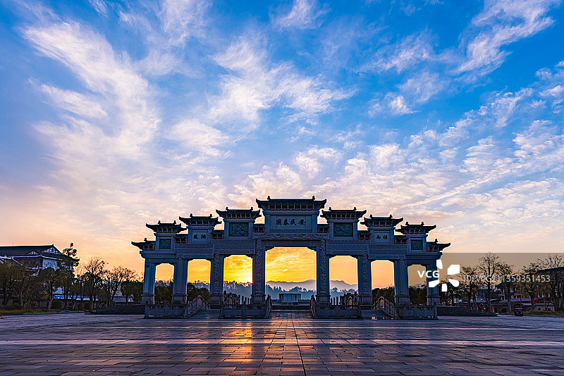 佛教圣地——湖北来凤县仙佛寺图片素材